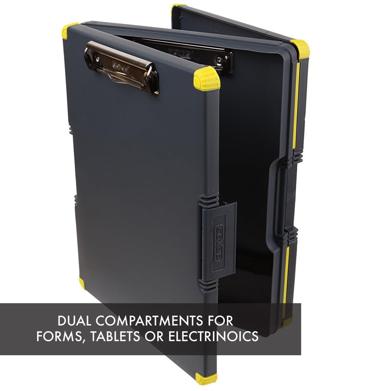 Dexas Duo Clipcase Dual Sided Storage Case and Organizer, Yellow - Image 3